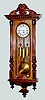 Carved 3 Weight Vienna Regulator Clock