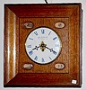 French 5 Dial Calendar Gallery Clock