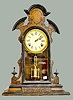 Kroeber "Japanese" 8 Day T & S Shelf Clock
