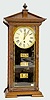 Waterbury Calendar Shelf Clock, Walnut