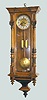 Ornate 2 Weight Vienna Regulator Clock