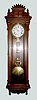 Oak Pinwheel Jeweler's Regulator Clock