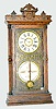 Ithaca "No. 6 1/2 Shelf Belgrade" Calendar Clock