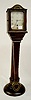 Rare! Ansonia Mahogany Swinging Clock No. 1