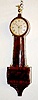 Curtis & Dunning Bow Front Banjo Clock