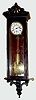 Miniature 1 Weight Vienna Regulator Clock