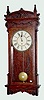 Oak Waterbury "Cairo" Wall Regulator Clock