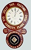 Baird "Jolly Tar" Advertising Clock