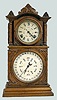 Ingraham Lewis Patent Calendar Shelf Clock