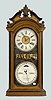 Ithaca "No. 4 1/2 Favorite" Calendar Clock