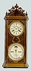 Ithaca "No. 5 Emerald" Calendar Shelf Clock