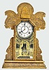 Ingraham Oak "Capitol" Kitchen Clock