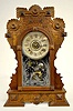 Gilbert Walnut "Forest" Kitchen Clock