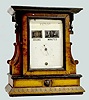 Roller Dial 12 Hour Shelf Clock