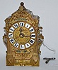 French Metal Animated Alarm Clock