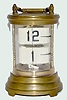 "The Plato Clock" Rotary Dial Carriage Clock