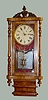 New Haven Satinwood English Inlaid Wall Clock