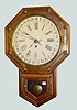 Waterbury 12" "Yeddo" Calendar Wall Clock