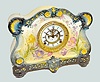 Ansonia Royal Bonn "La Vergne" China Clock