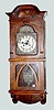 German Art Deco Hanging Box Clock