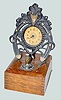 Battery Operated Horse Shoe Clock Lamp