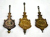 3 Welch "ENW" One Day Clock Pendulums