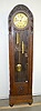 Oak 2 Weight Round Top Tall Case