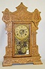 Seth Thomas "Giant No. 2" Oak Kitchen Clock