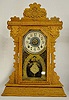 Ingraham "Garnet" Oak Kitchen Clock