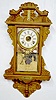 Seth Thomas Oak Hanging Kitchen Clock
