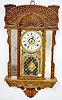 Ingraham "Atlantic Variant" Hanging Kitchen Clock