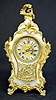 French Japy Freres Onyx Mantel Clock
