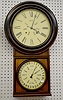 Welch Round Head No. 4 Lewis Rosewood Calendar Clock
