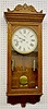 Sessions "Regulator No. 5" 2wt Oak Wall Clock