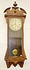 Waterbury "Carleton" Walnut Hanging Wall Clock