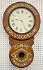 Baird Advertising Wall Clock, Vanner & Prest's