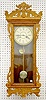 Waterbury "Springfield" Oak Hanging Clock