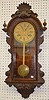 Ansonia "Queen Mab" Oak Hanging Clock