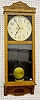 New Haven "Tampico" Oak Wall Clock