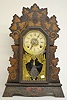 Gilbert "Bouquet 50" Oak Kitchen Clock