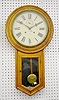 Waterbury "General" Oak Long Drop Clock