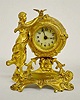 Gilbert Art Nouveau Lady Novelty Clock