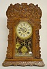 Waterbury "Brighton" Oak Kitchen Clock