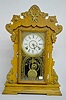 Seth Thomas "Metal 1119" Oak Kitchen Clock