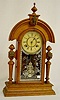Ansonia "King" Oak Parlor Clock