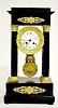 French Vincenti & Cie Empire Clock, 4 Column