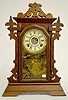 Lovell Mfg. "Niagara" Walnut Shelf Clock