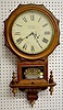 Anglo-American Inlaid Wall Clock