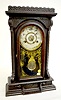 New Haven "No. 512" Walnut Kitchen Clock
