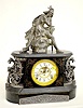 Kroeber Iron Case "Saxonia" Mantel Clock
